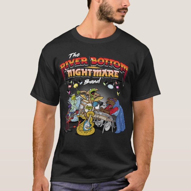 Floden Grund Nightmare Band T Shirt (Framsida)
