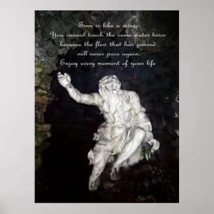 Floden Gud. Poster