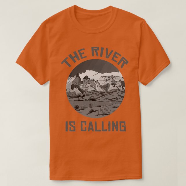 Floden håller på att förfalla t shirt (Design framsida)
