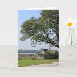 Floden Illinois, övergiven House Mississippi Kort