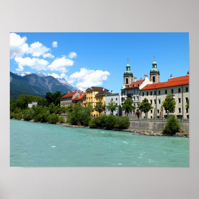 Floden Inn i Innsbruck Poster (Framsidan)