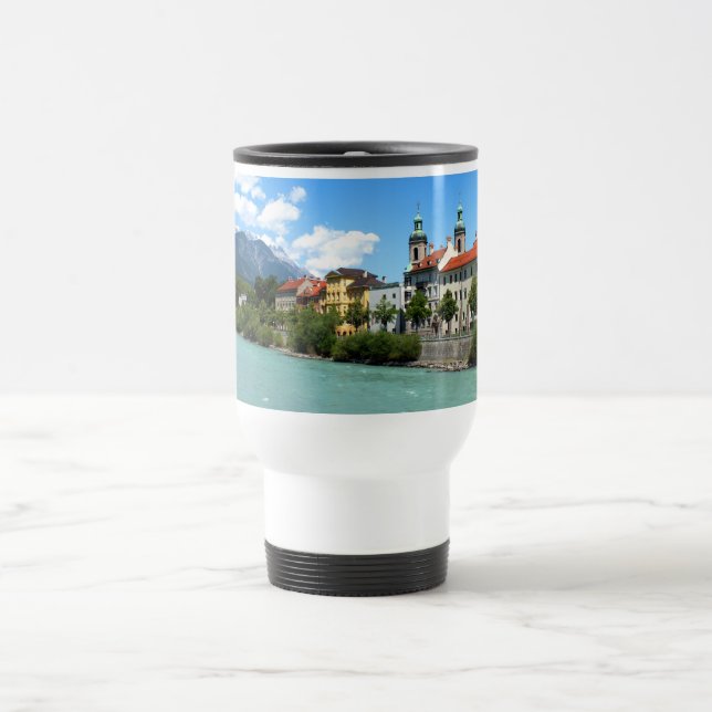 Floden Inn i Innsbruck Resemugg (Center)
