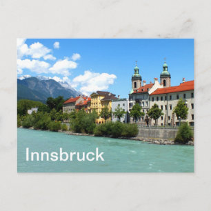 Floden Inn i Innsbruck Vykort