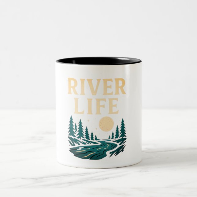 Floden Is Life Mugg - Natur Inspired Coffee Kopp (Center)