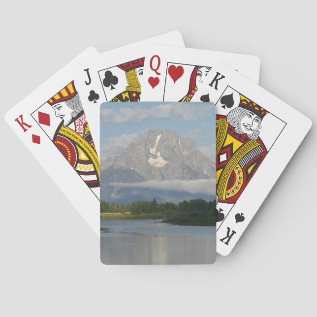 Floden Jackson Hål vid nationalparken Grand Teton Kortlek (Baksidan)