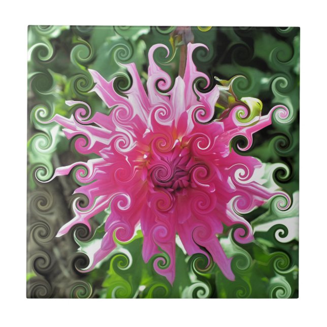 FLÖDEN KAKELPLATTA (Framsidan)