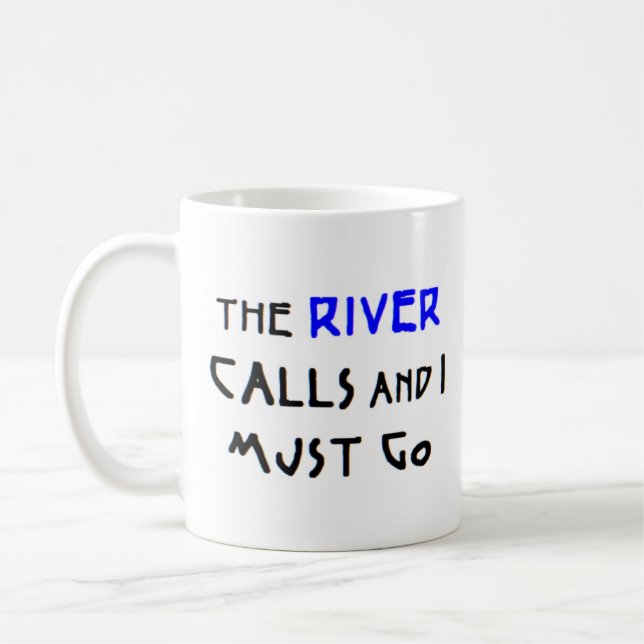 floden kallar kaffemugg (Vänster)