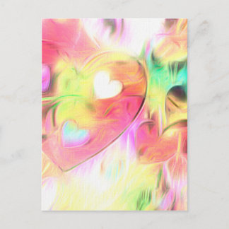 Floden Kärlek Vykort