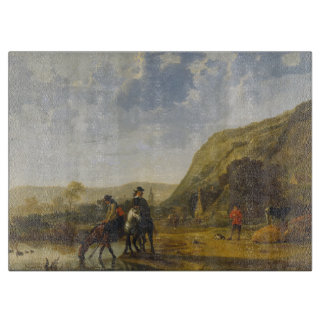 Floden landskap med ryttare, Aelbert Cuyp