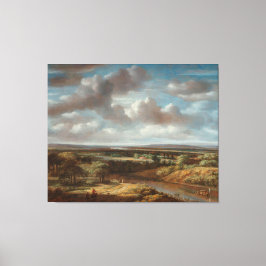 Floden Landskap, Philips Koninck, 1676 Canvas Prin