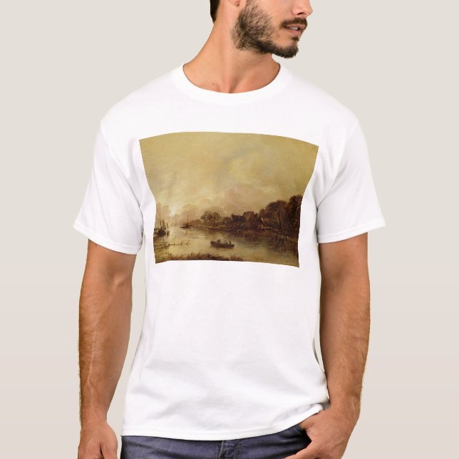Floden landskap tee shirt (Framsida)