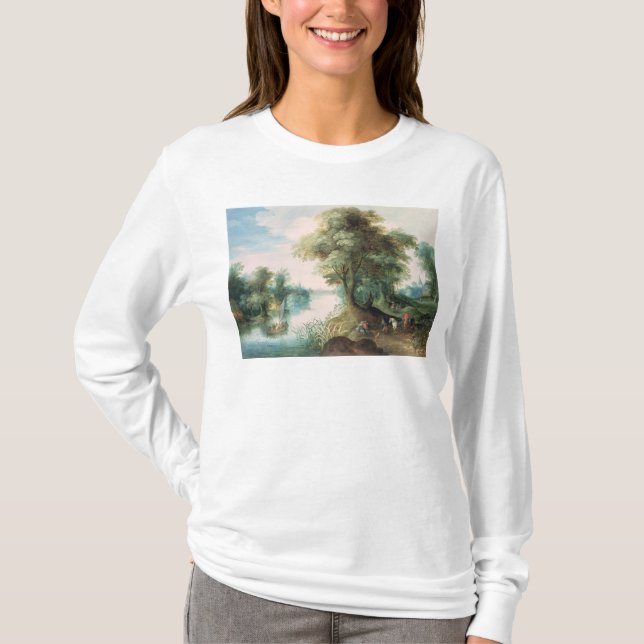 Floden landskap tee shirt (Framsida)
