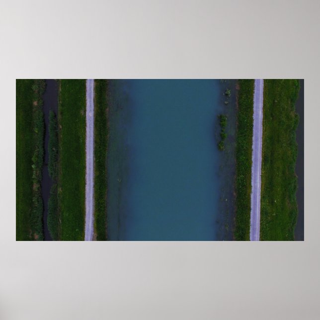 Floden längs vägen poster (Framsidan)