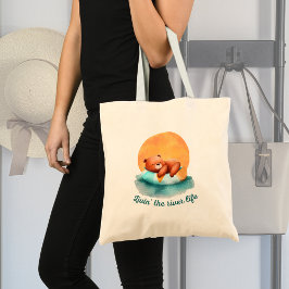 Floden Life Bear | Cute Digital Art Tygkasse