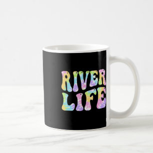 Floden Life Roligt Fishing Boating River Bum Women Kaffemugg