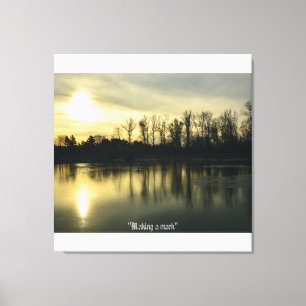 Floden Ligcape Sunrise Stretched Kanvastryck