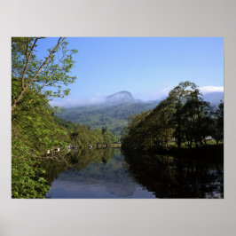 Floden Lochay Killin Scotland Poster