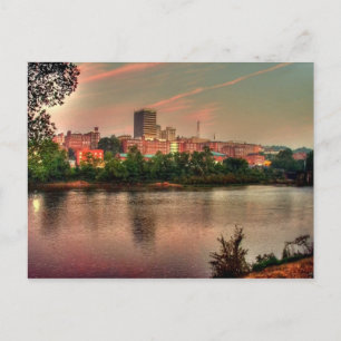 Floden Lynchburg Virginia Vykort