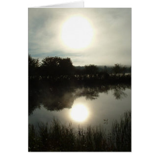 Floden Mist 2 Hälsningskort