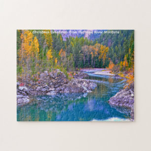 Floden Montana. Jigszle Puzzle Pussel