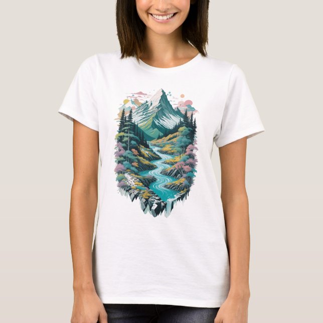 Floden Mountain T Shirt (Framsida)