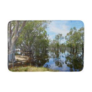 Floden Murray Australia, Gum Träd. Badrumsmatta