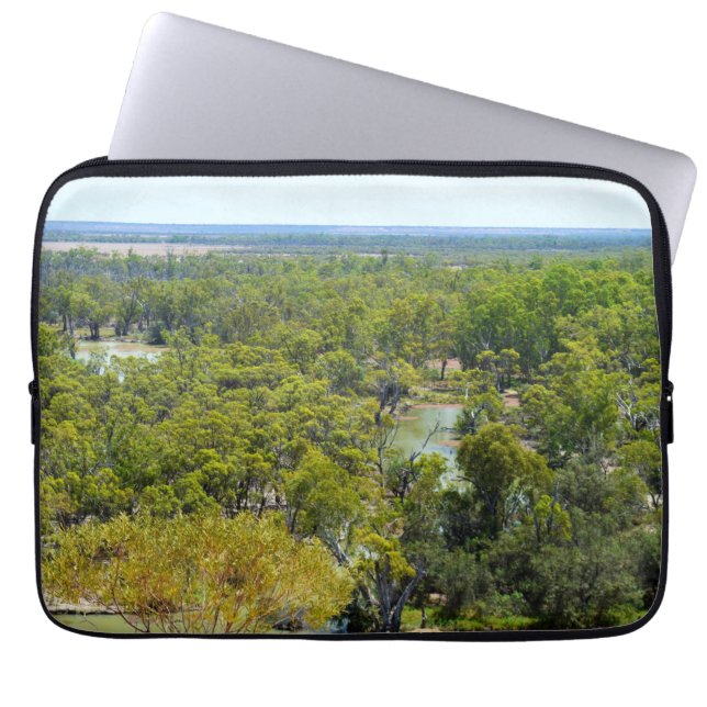 Floden Murray Australia High Views, Laptop sleeve (Framsidan)