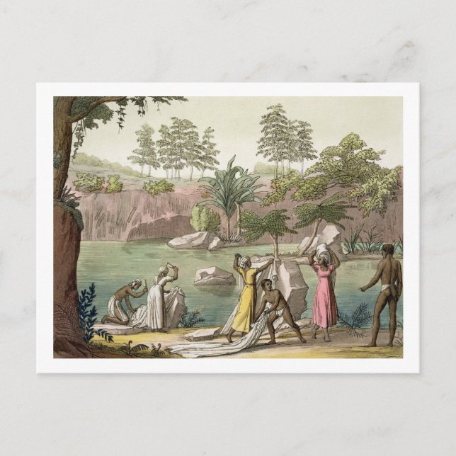 Floden nära San Benedetto, Madagaskar, plats 81 fö Vykort (Framsida)