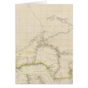 Floden Niger Hälsningskort