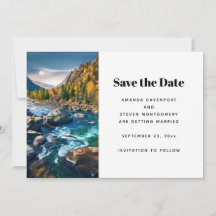 Floden och bergen Scenia Photo Bröllop