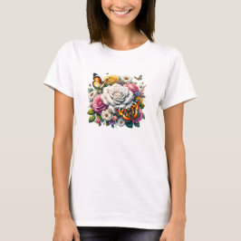 FLÖDEN OCH BUTTERFLIK T SHIRT