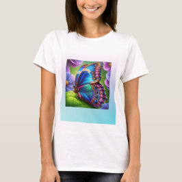 FLÖDEN OCH BUTTERFLIK T SHIRT