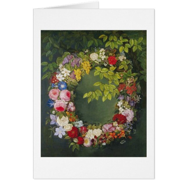 FLÖDEN OCH LIV HÄLSNINGSKORT (Framsidan)