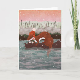 Floden Otter Helgkort