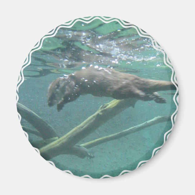 Floden Otter Magnet (Framsidan)