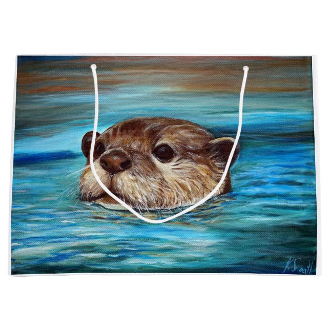 Floden Otter Painting (Framsidan)