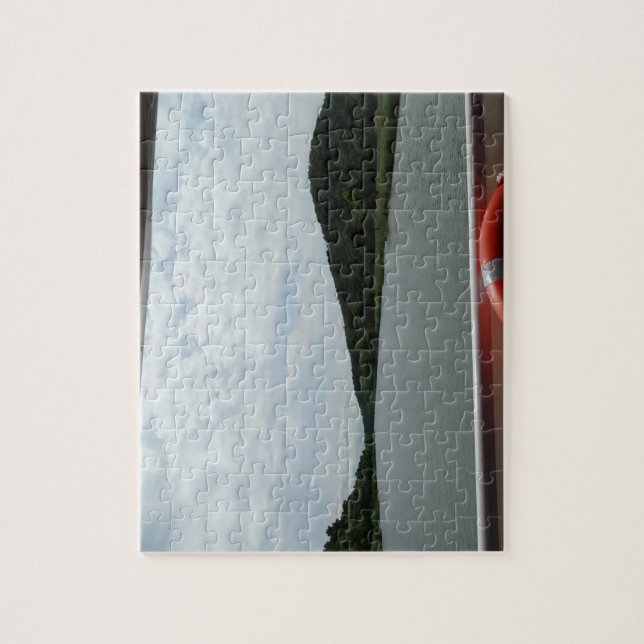 Floden Photo Puzzle med Gift Bo Pussel (Vertikal)