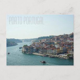 Floden Porto Portugal Douro Vykort