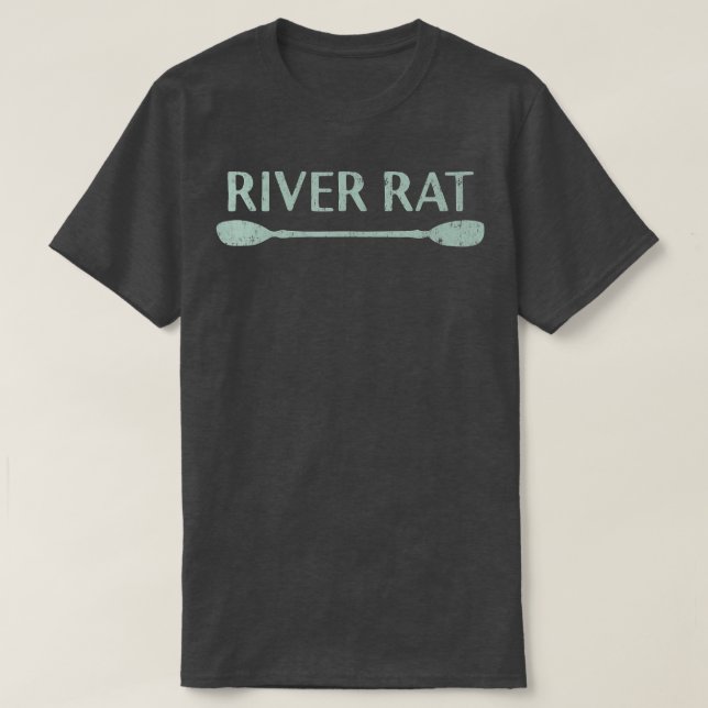 Floden Råtta Shirt Kayaking och Canoeing Shirt Out T Shirt (Design framsida)