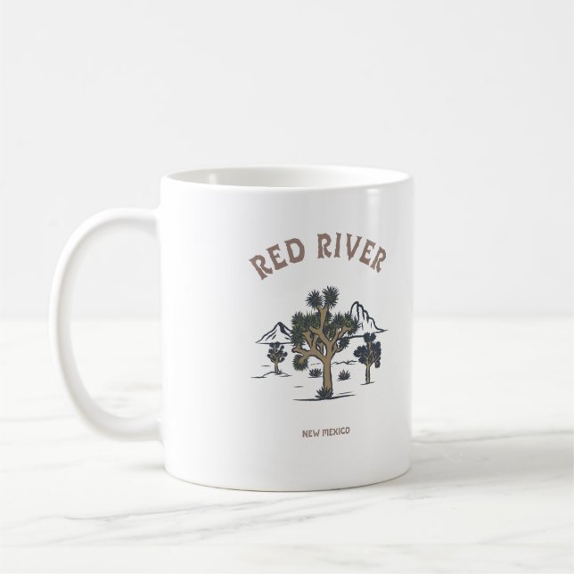 Floden Red - New mexico Kaffemugg (Vänster)