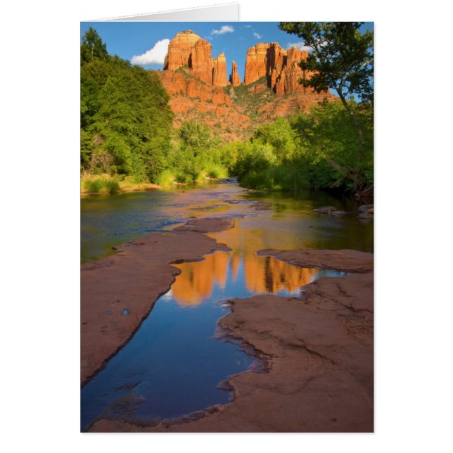 Floden Red Sten Crossing, Arizona Hälsningskort (Framsidan)