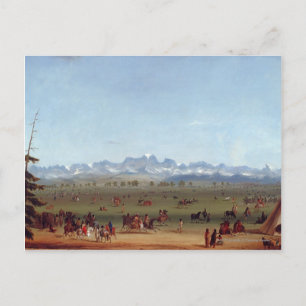 Floden Rendezvous nära Grönten Vykort