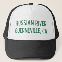 Floden RUssian, Guerneville, CA-truckerkepsen