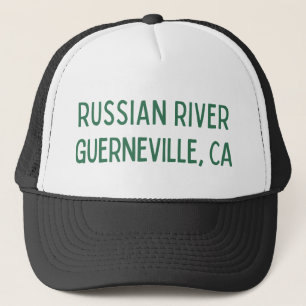 Floden RUssian, Guerneville, CA-truckerkepsen Keps