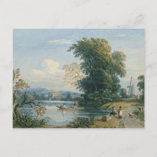 Floden Scene Vykort