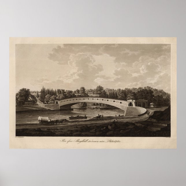 Floden Schuylkill Poster (Framsidan)