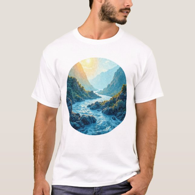 Floden Serenity T Shirt (Framsida)