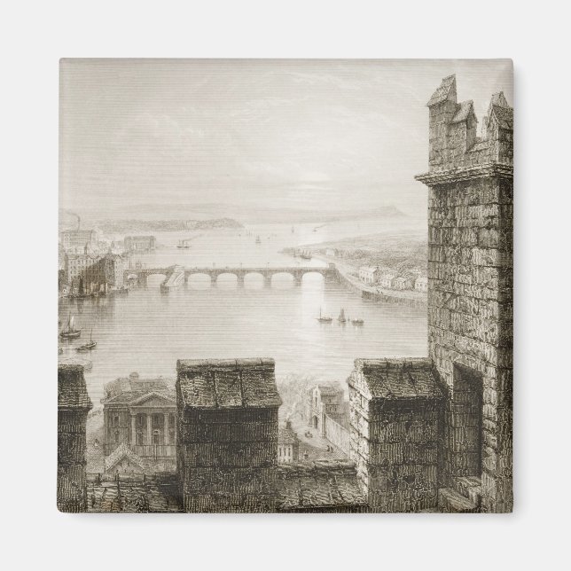 Floden Shannon och Limerick Magnet (Framsidan)