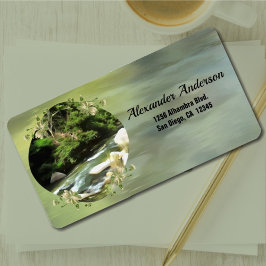 Floden söder 0365 Adress Adressetikett