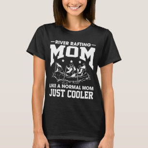 Floden som utstrålar Mamma som en vanlig Mamma-kol T Shirt